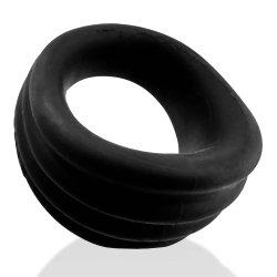HÜNKYJUNK EXPANDER Scoop-Style Cockring Black Fog
