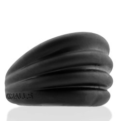 HÜNKYJUNK EXPANDER Scoop-Style Cockring Black Fog