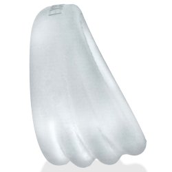 HÜNKYJUNK EXPANDER Scoop-Style Cockring Clear Steam