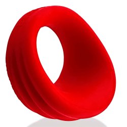 HÜNKYJUNK EXPANDER Scoop-Style Cockring Red Velvet