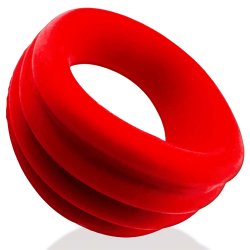 HÜNKYJUNK EXPANDER Scoop-Style Cockring Red Velvet