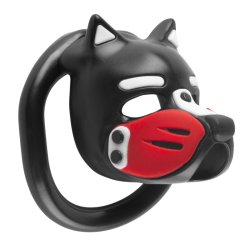 COCKLOCK Puppy Peniskäfig 4.5 x 3.2 cm Schwarz/Rot