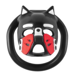COCKLOCK Puppy Peniskäfig 4.5 x 3.2 cm Schwarz/Rot