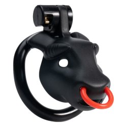 COCKLOCK Minodick Peniskäfig 6 x 3 cm Schwarz