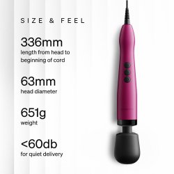 DOXY Original 2.0 Wand-Massager mit Netzkabel Pink