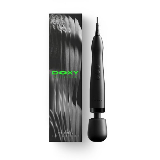 DOXY Original 2.0 Wand-Massager mit Netzkabel Schwarz