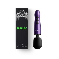 DOXY Go Mini-Wand-Massager aus Aluminium Violett