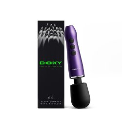 DOXY Go Mini-Wand-Massager aus Aluminium Violett