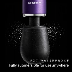 DOXY Go Mini-Wand-Massager aus Aluminium Violett