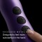 DOXY Go Mini-Wand-Massager aus Aluminium Violett