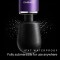DOXY Go Mini-Wand-Massager aus Aluminium Violett