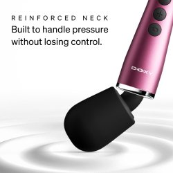 DOXY Go Mini-Wand-Massager aus Aluminium Pink