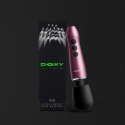DOXY Go Mini-Wand-Massager aus Aluminium Pink