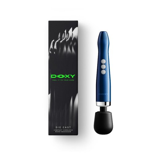 DOXY Die Cast Compact Wand-Massager Kabellos Blau