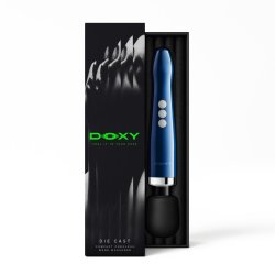 DOXY Die Cast Compact Wand-Massager Kabellos Blau