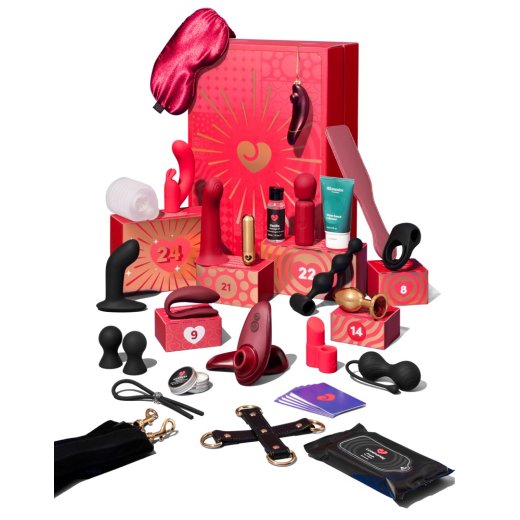 MAGIC SHIVER Erotik-Adventskalender 2026 "Couples" 24-teilig Rot