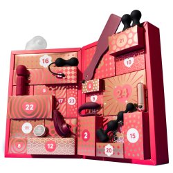 MAGIC SHIVER Erotik-Adventskalender 2026 "Couples" 24-teilig Rot