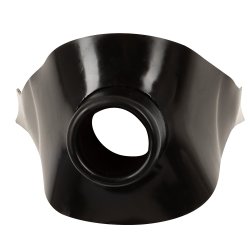 THE LATE X COLLECTION Mundknebel aus Latex Schwarz