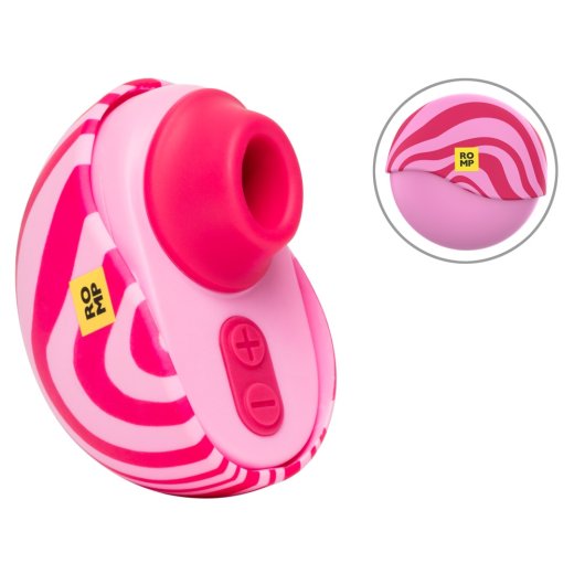 ROMP Spin Klitoral-Stimulator mit Pleasure Air Technologie Pink