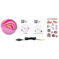 ROMP Spin Klitoral-Stimulator mit Pleasure Air Technologie Pink