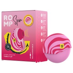 ROMP Spin Klitoral-Stimulator mit Pleasure Air Technologie Pink