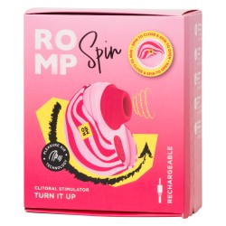 ROMP Spin Klitoral-Stimulator mit Pleasure Air Technologie Pink
