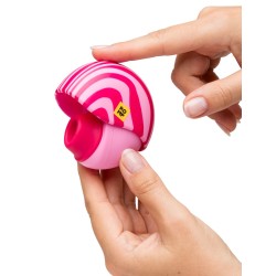 ROMP Spin Klitoral-Stimulator mit Pleasure Air Technologie Pink