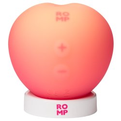 ROMP Pink Peach Klitoral Pulsator mit Pleasure Air Technologie