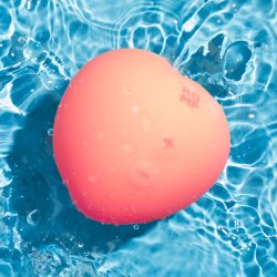 ROMP Pink Peach Klitoral Pulsator mit Pleasure Air Technologie