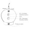 ROMP Pink Peach Klitoral Pulsator mit Pleasure Air Technologie