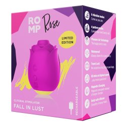 ROMP Rose Klitoral Pulsator mit Pleasure Air Technologie Pink