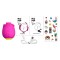 ROMP Rose Klitoral Pulsator mit Pleasure Air Technologie Pink
