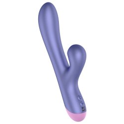 ROMP Pulse Rabbit Vibrator mit Klitoris Pulsator Violett