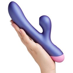 ROMP Pulse Rabbit Vibrator mit Klitoris Pulsator Violett