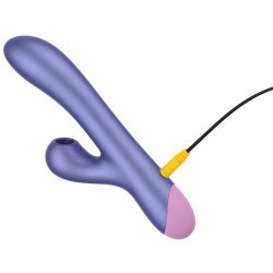ROMP Pulse Rabbit Vibrator mit Klitoris Pulsator Violett