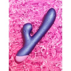 ROMP Pulse Rabbit Vibrator mit Klitoris Pulsator Violett