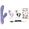 ROMP Pulse Rabbit Vibrator mit Klitoris Pulsator Violett