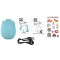 ROMP Rose Glow Klitoral Pulsator mit Pleasure Air Technologie Blau