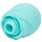 ROMP Rose Glow Klitoral Pulsator mit Pleasure Air Technologie Blau