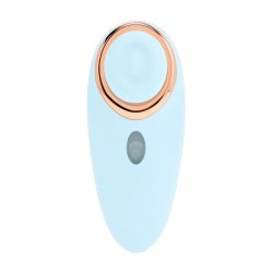 LOVELINE Aurie AirTap Vibrator mit 2 Aufsätzen Blau
