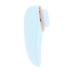 LOVELINE Aurie AirTap Vibrator mit 2 Aufsätzen Blau