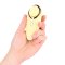 LOVELINE Aurie AirTap Vibrator mit 2 Aufsätzen Gelb