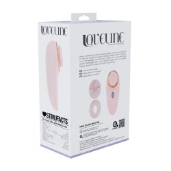 LOVELINE Aurie AirTap Vibrator mit 2 Aufsätzen Rosa