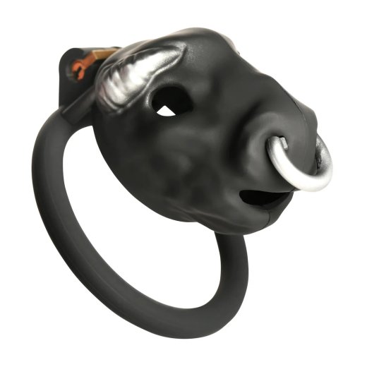 MASTER SERIES Bull Peniskäfig Schwarz