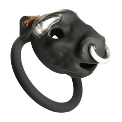 MASTER SERIES Bull Peniskäfig Schwarz