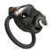 MASTER SERIES Bull Peniskäfig Schwarz