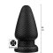 HIDDEN DESIRE Extreme Anal Gear Giant Dragon Analplug XL Schwarz