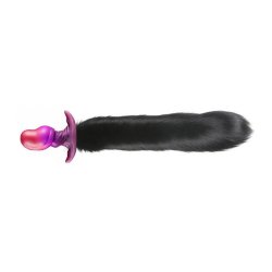 KINKY PUPPY Beanyx Fuchsschwanz-Plug Schwarz