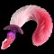 KINKY PUPPY Drakonyx Fuchsschwanz-Plug Rosa