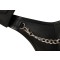 SVENJOYMENT Riostring mit Kette Schwarz